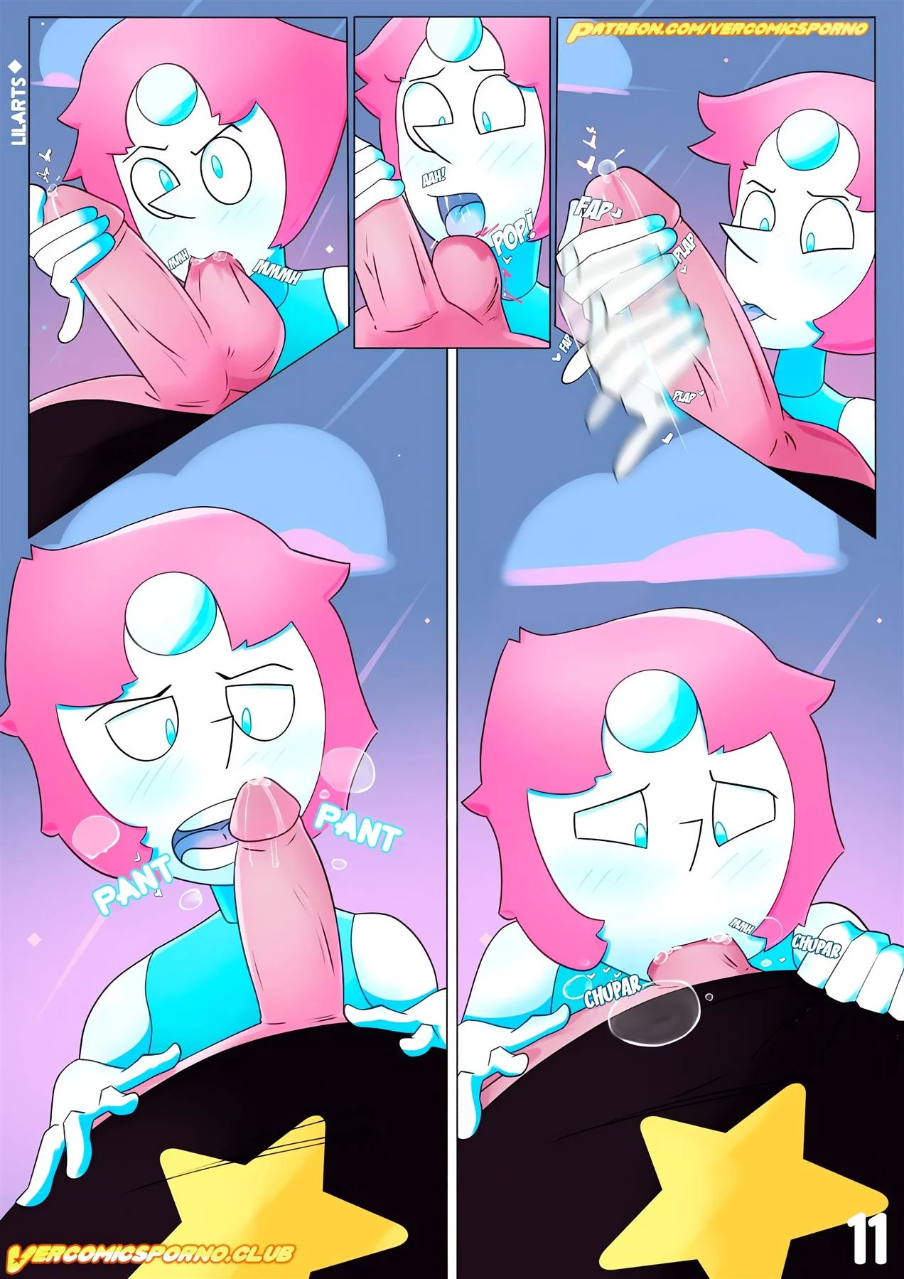 Greg Universe Quebrou a Jóia com Fúria Sexual - HQs Eróticas Explícitas