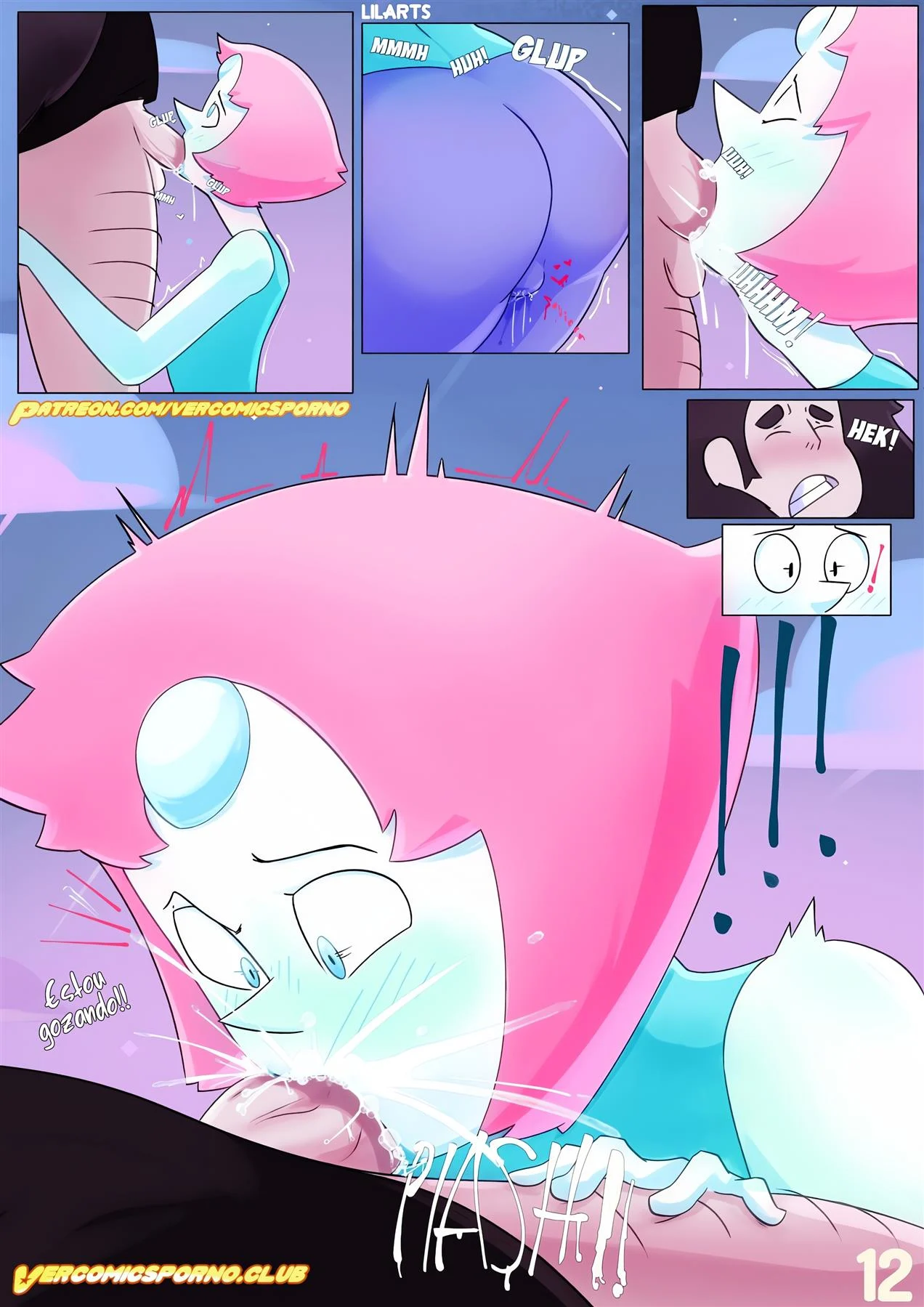 Greg Universe Quebrou a Jóia com Fúria Sexual - HQs Eróticas Explícitas