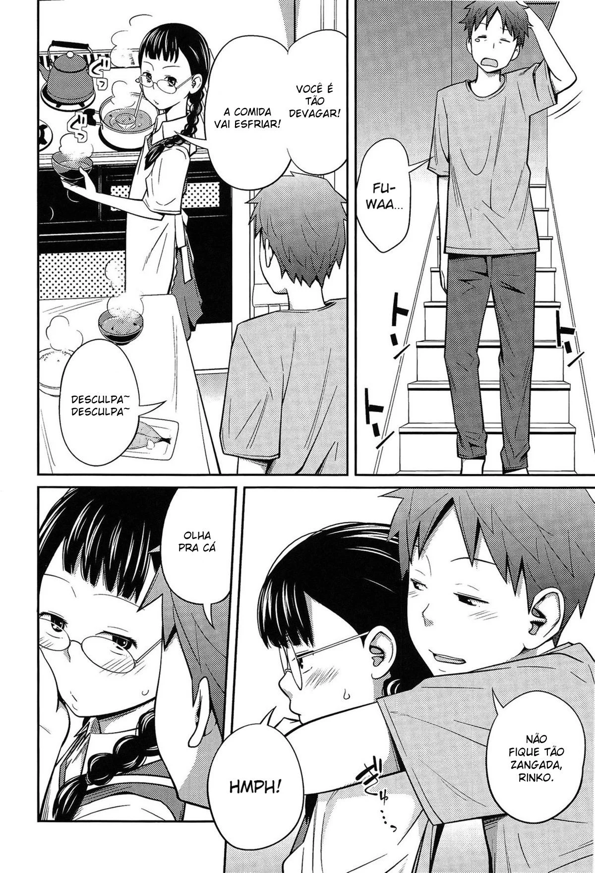Irmãzinha implorando para eu não contar nosso segredo proibido - Hentai Tabu