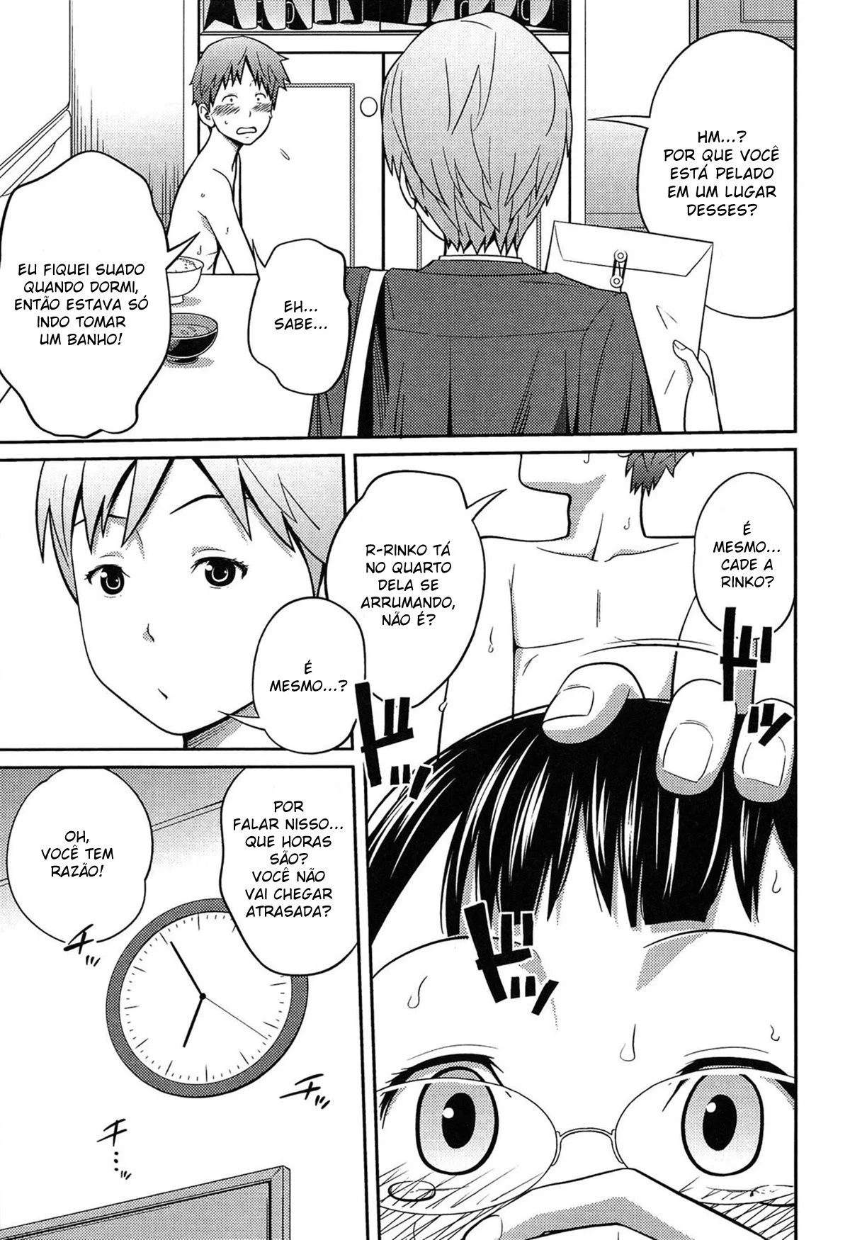 Irmãzinha implorando para eu não contar nosso segredo proibido - Hentai Tabu