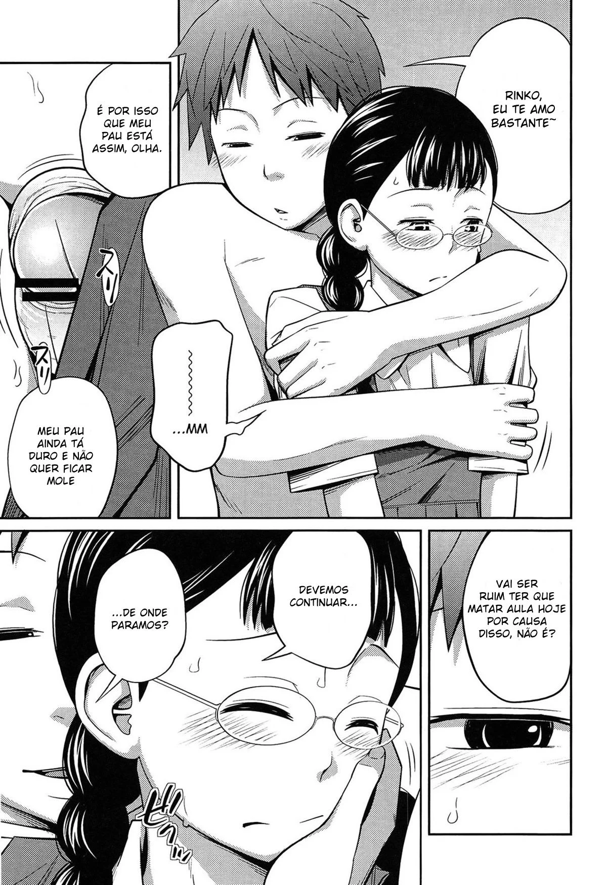 Irmãzinha implorando para eu não contar nosso segredo proibido - Hentai Tabu