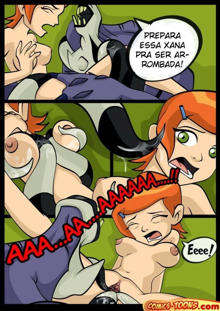 Fantasmas e fetiches: Gwen Submissa no Mangá Erótico Explícito
