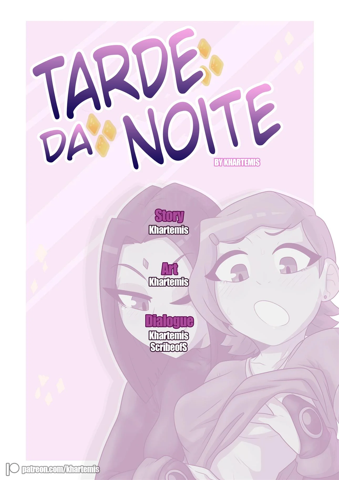 Quadrinhos Eróticos Explícitos: Gwen Tennyson e Ravena em Cena Lésbica Intensa