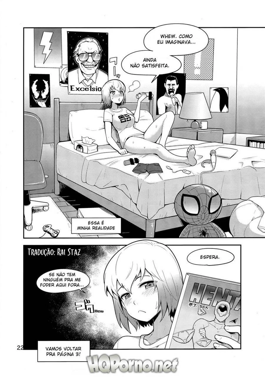 As Safadas Aventuras de Gwenpool: Hentai Explícito em Quadrinhos