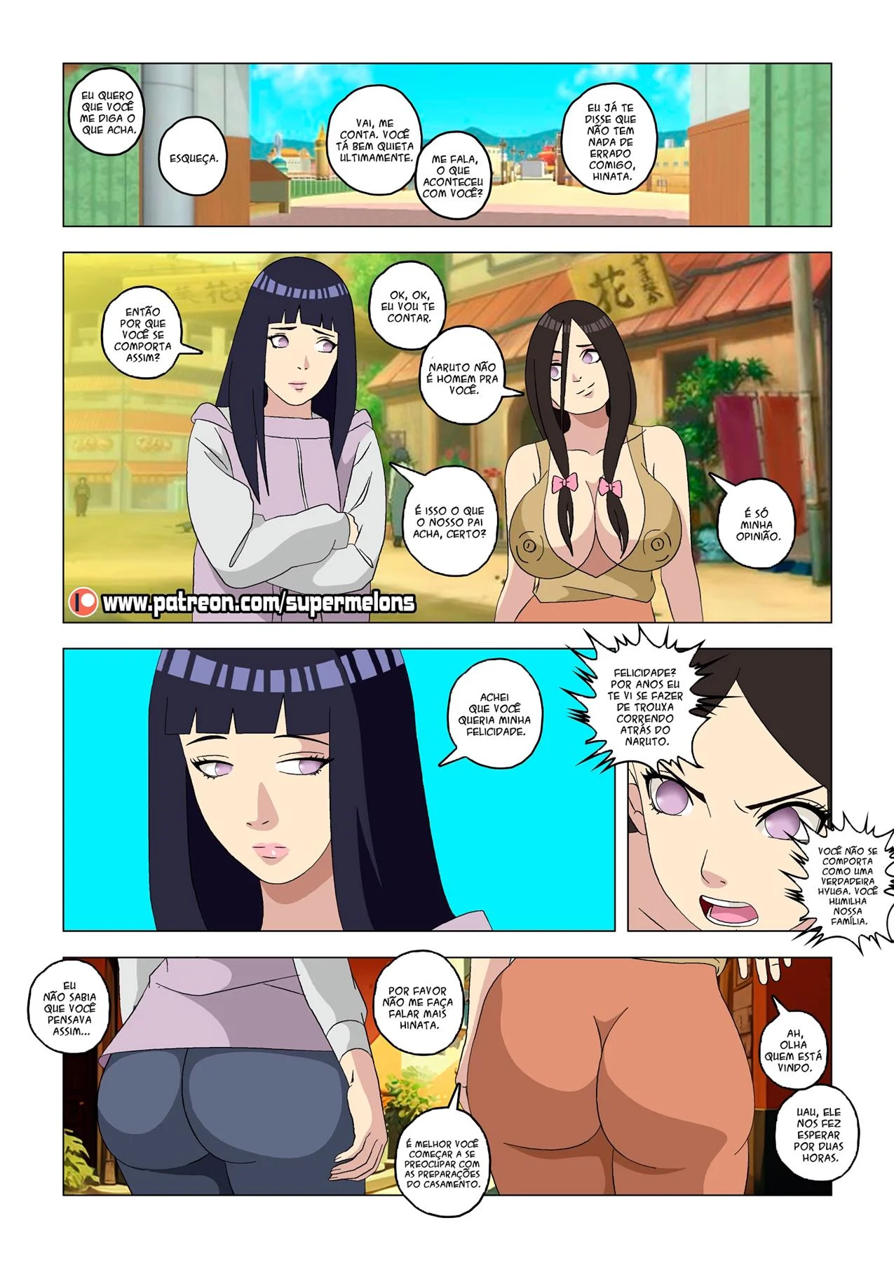 Cunhada Puta do Naruto: Quadrinhos de Foda Explícita em HQ