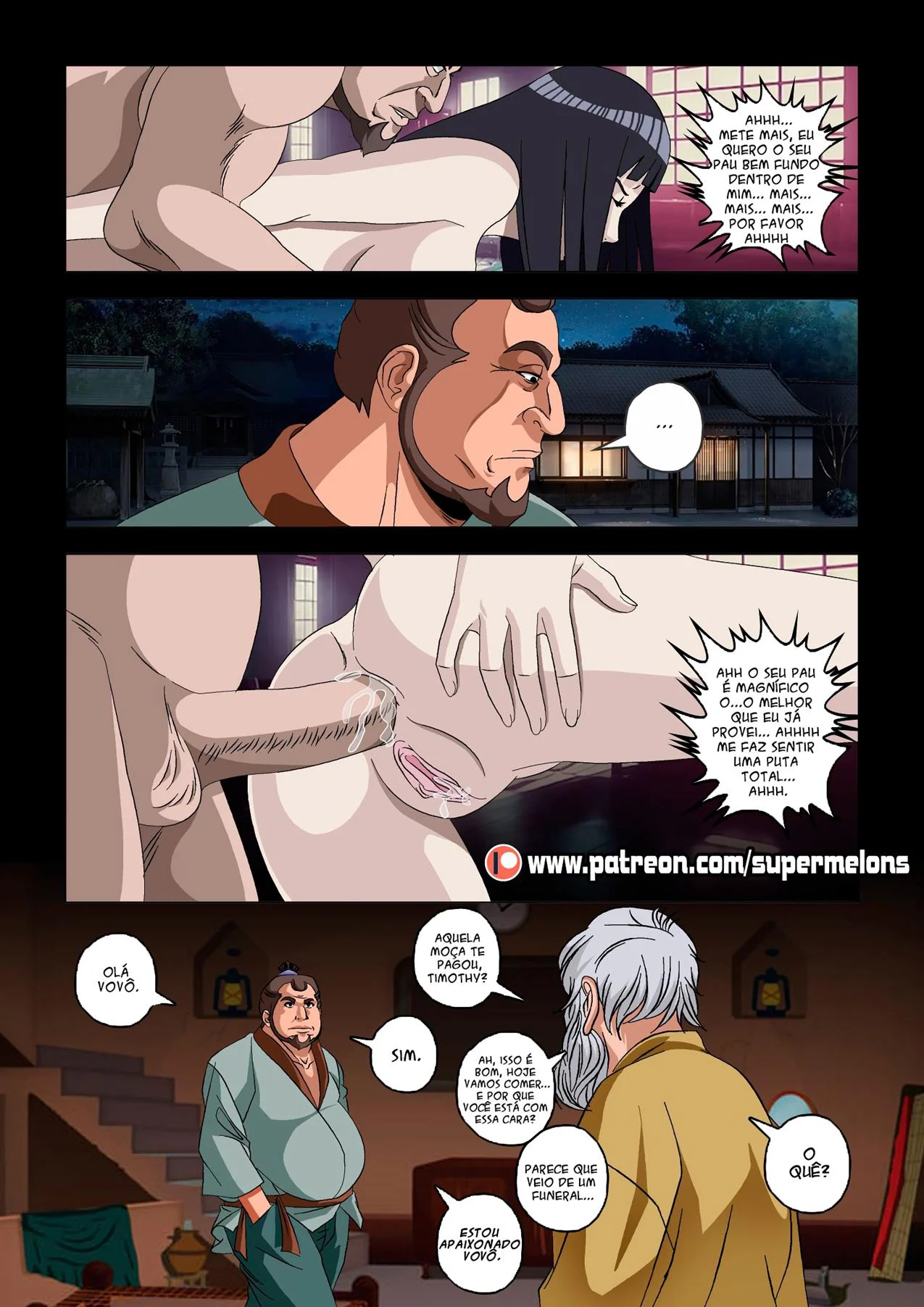 Cunhada Puta do Naruto: Quadrinhos de Foda Explícita em HQ