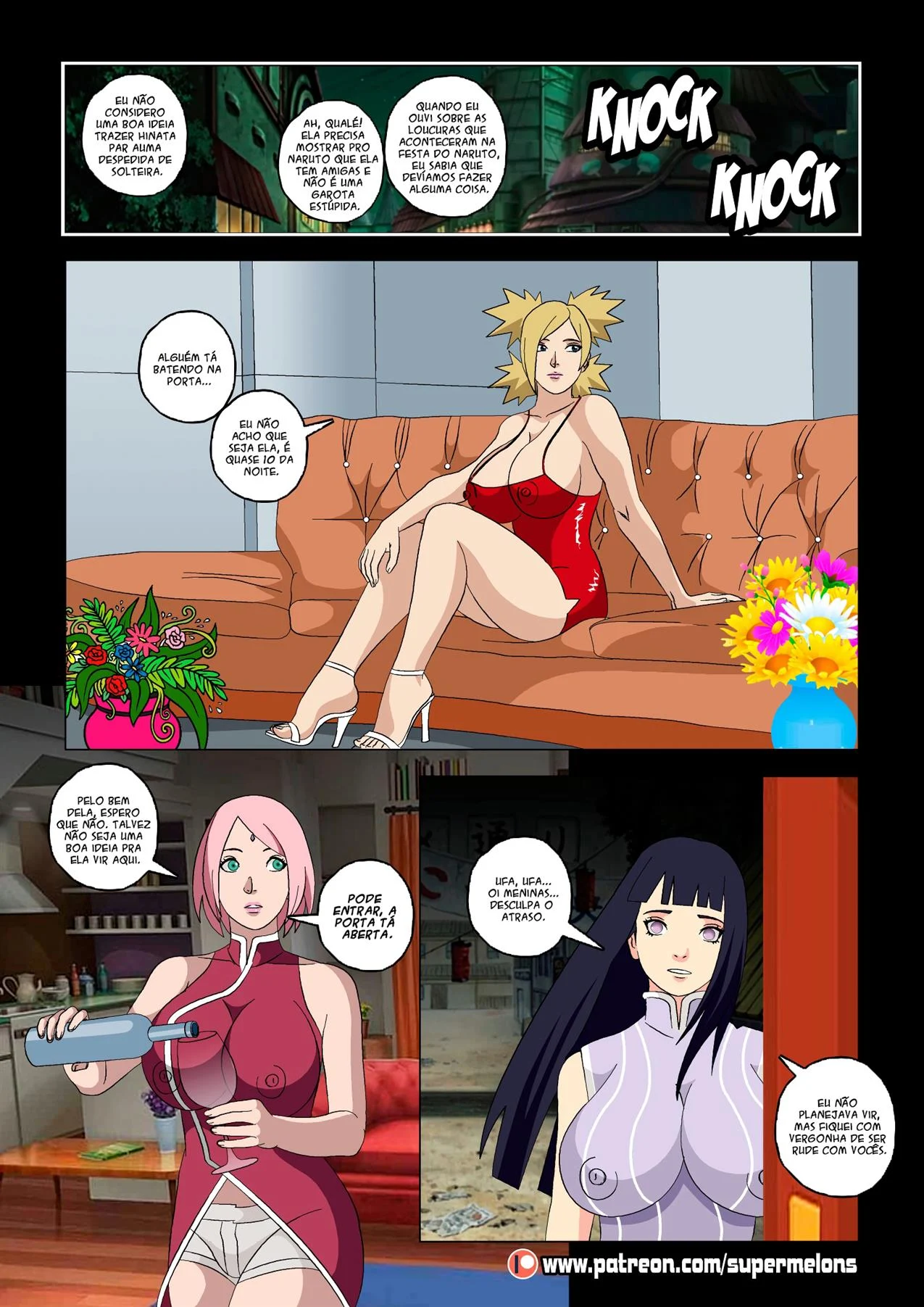 Cunhada Puta do Naruto: Quadrinhos de Foda Explícita em HQ