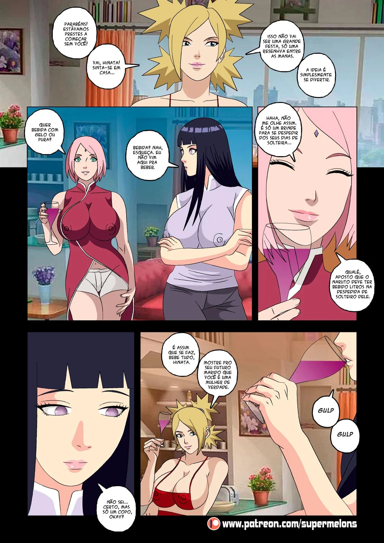 Cunhada Puta do Naruto: Quadrinhos de Foda Explícita em HQ