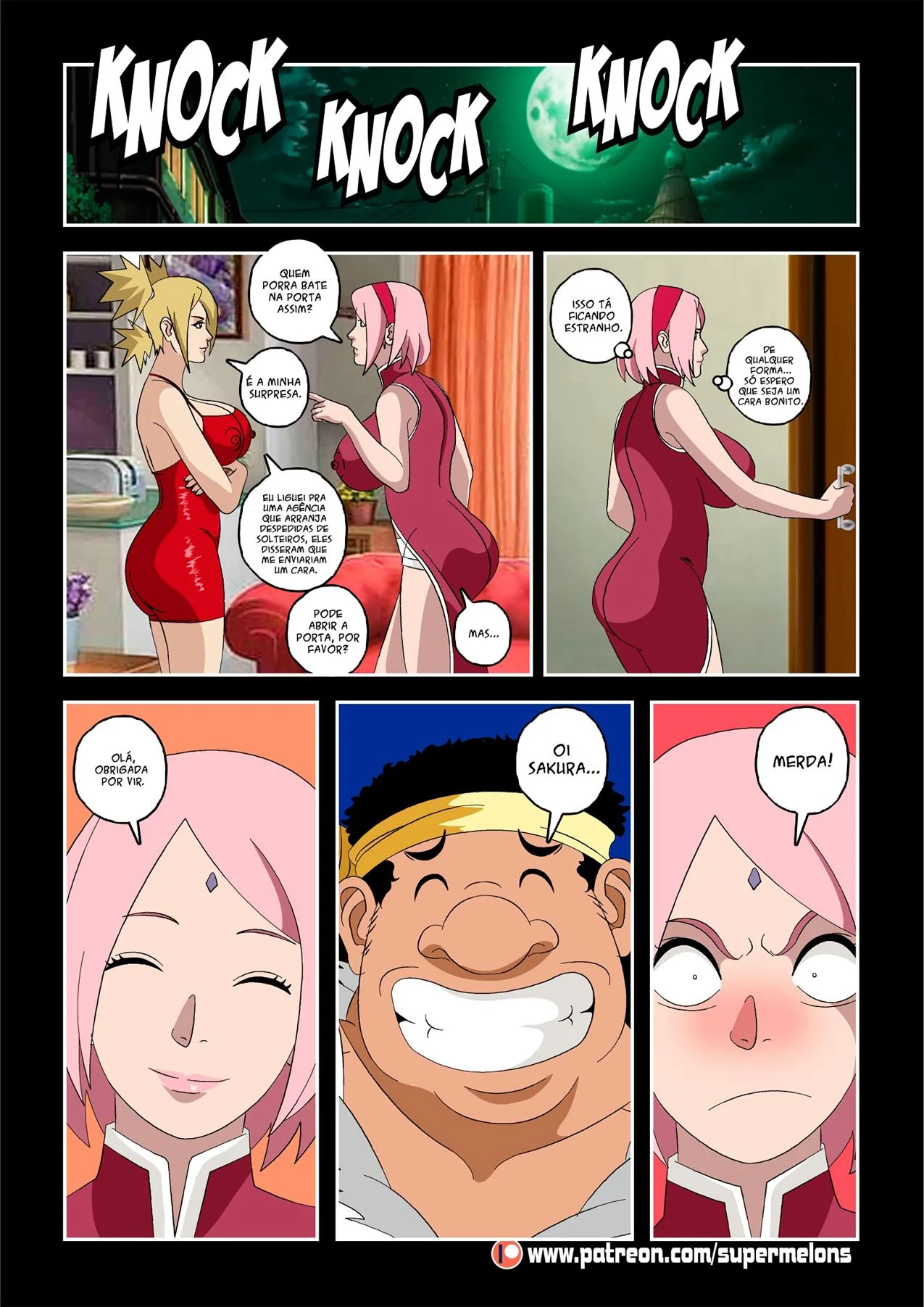 Cunhada Puta do Naruto: Quadrinhos de Foda Explícita em HQ