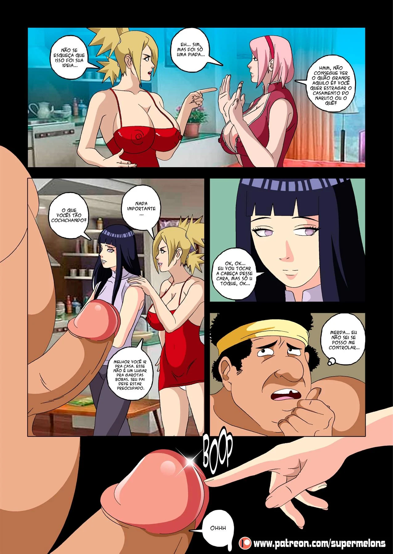 Cunhada Puta do Naruto: Quadrinhos de Foda Explícita em HQ