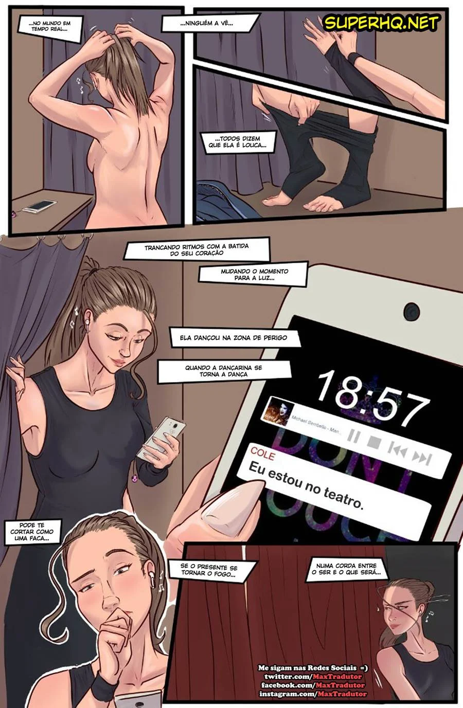 Hannah Faz Tudo: A Babá Gostosa que Ama Ser Usada em HQ Erótica