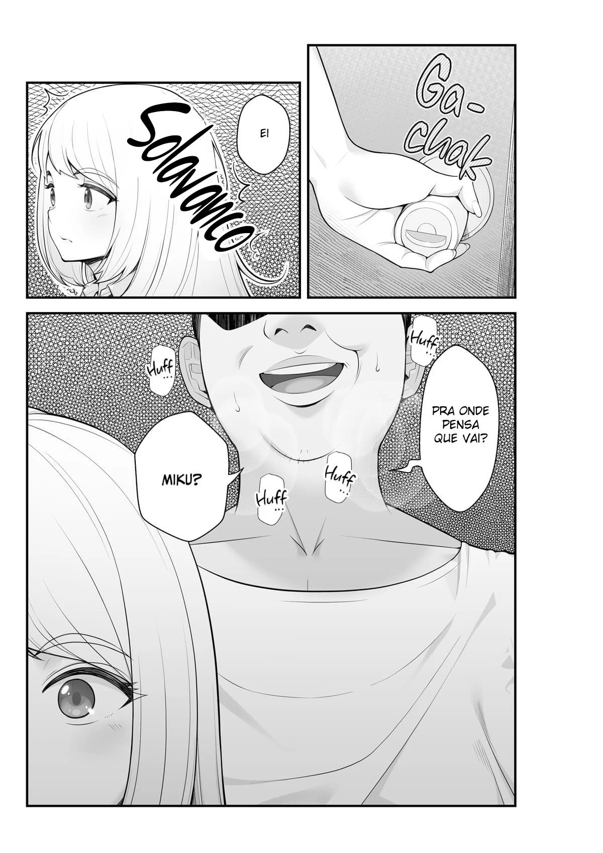 Harém Insaciável das Gyarus Safadas - Sexo Explícito em HQ Animada
