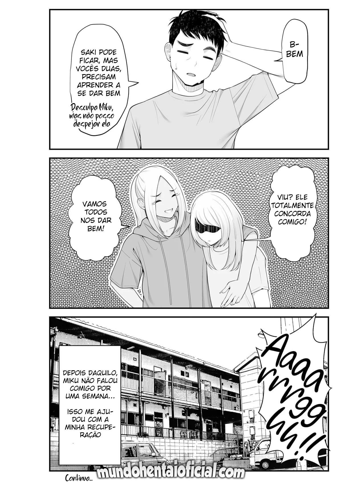 Harém Insaciável das Gyarus Safadas - Sexo Explícito em HQ Animada