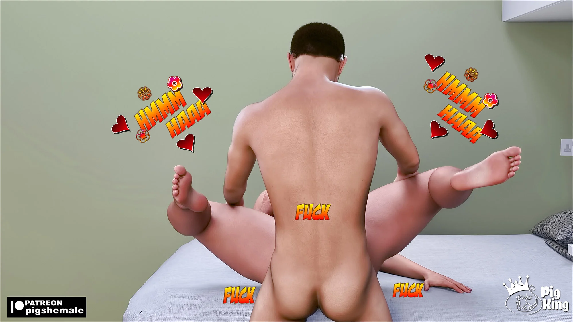 Inferno de Pleasure: Quadrinhos 3D com Cenas Explícitas de Sexo Brutal