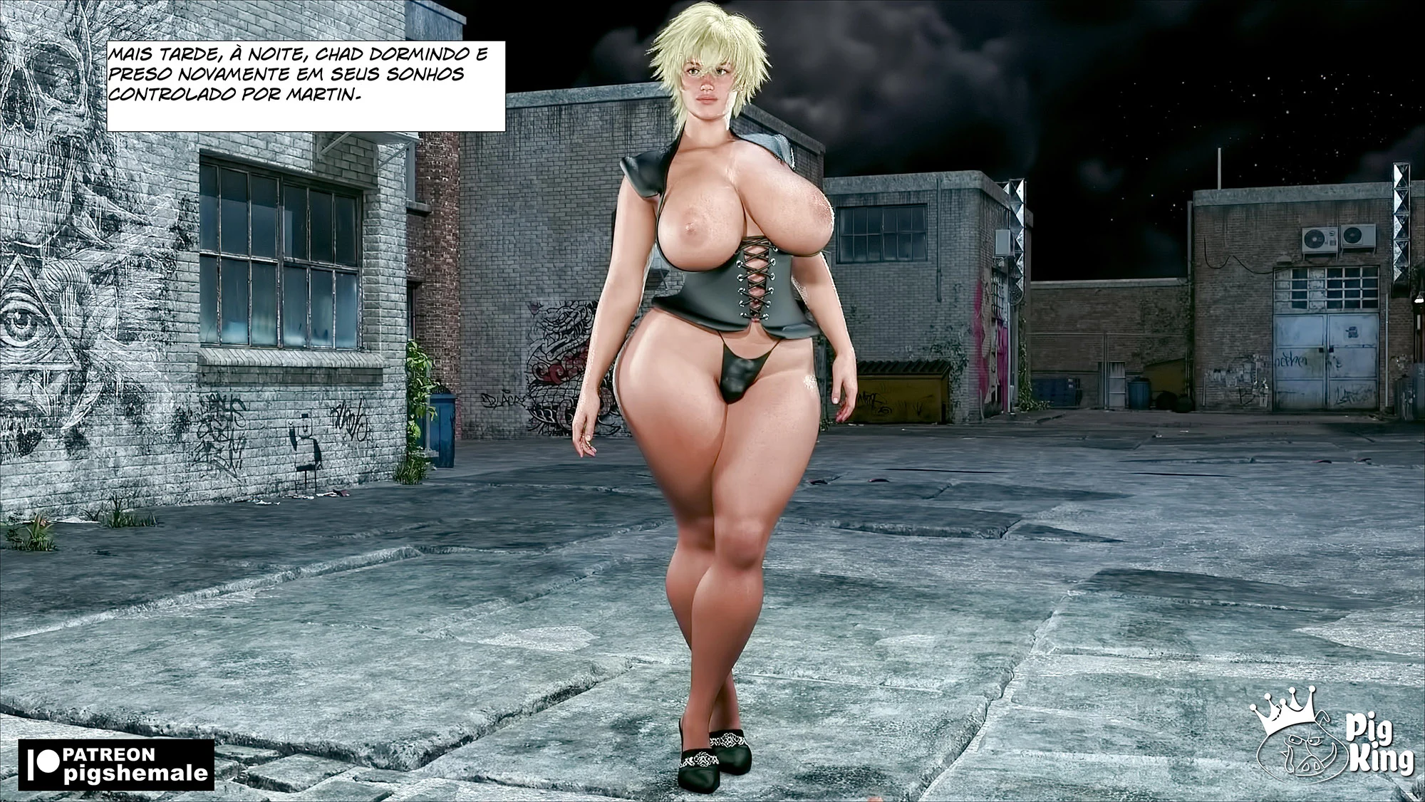 Inferno de Pleasure: Quadrinhos 3D com Cenas Explícitas de Sexo Brutal
