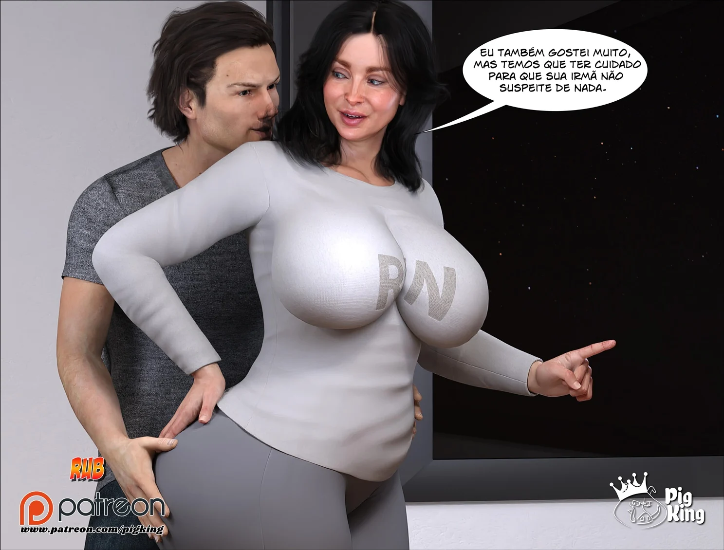 Aldeia Infernal: A Submissão Explícita de Micaela em HQ 3D Proibida