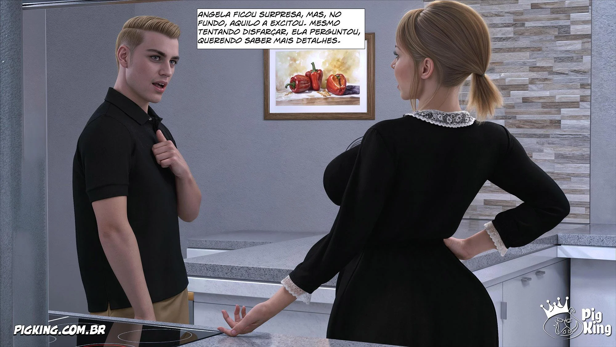 Pigking Domina: Orgia Proibida no Inferno 3D Explícito