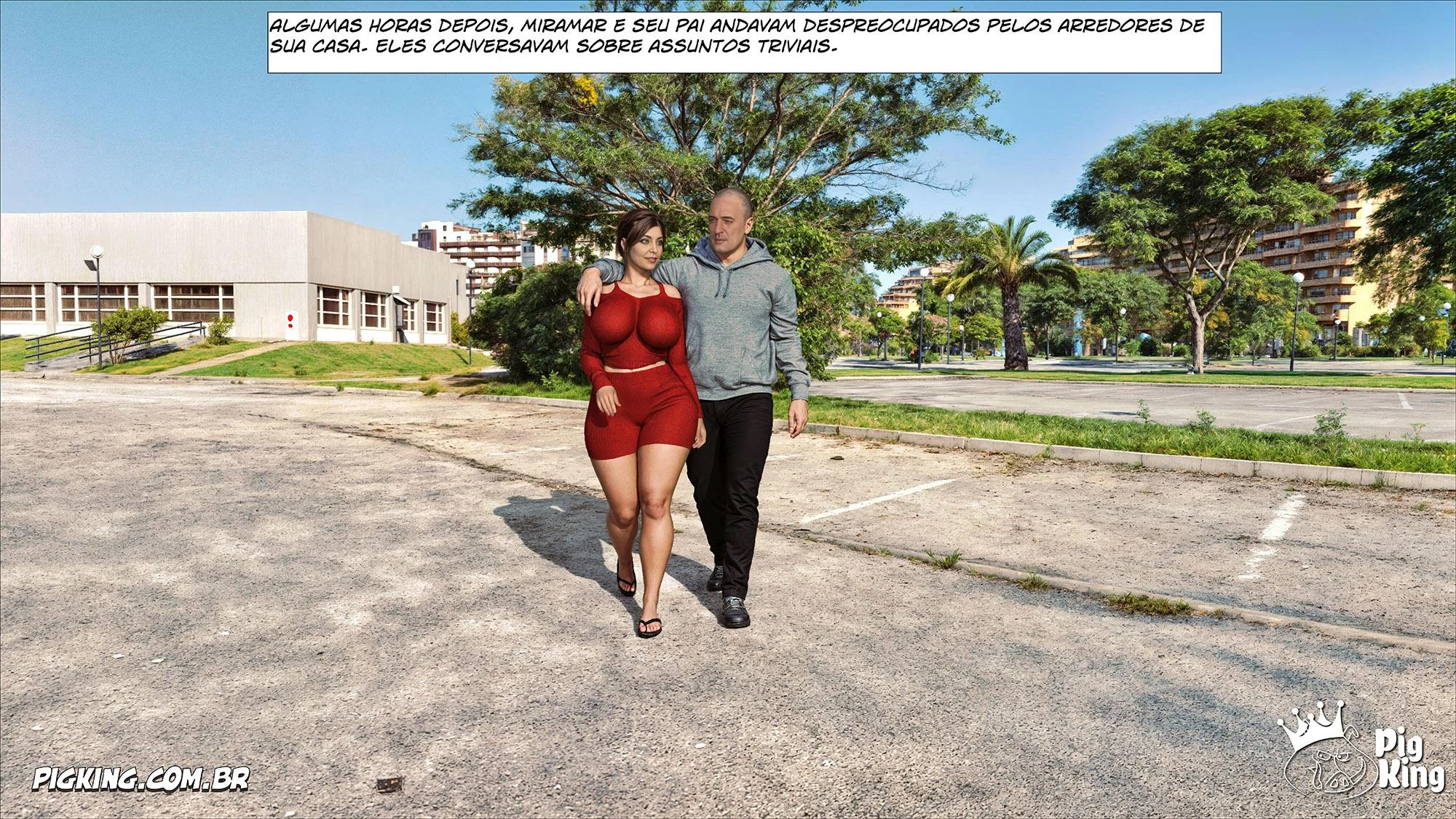 Aldeia Infernal: Encontro Sexual Intenso na Mansão Proibida - HQ 3D Picante