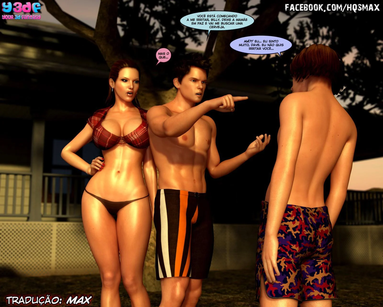 Pirocada Explícita em Família no Mundo Proibido: Strangers 2 em HQ 3D