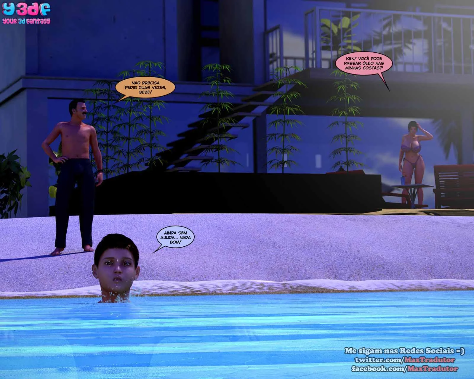 Incesto Proibido: Mãe Ensina Lições Eróticas ao Filho em HQ 3D Explícita