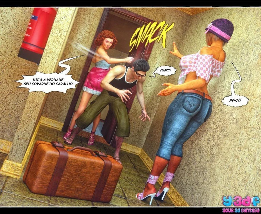 Incrível Foda com a Mãe em 3D: Quadrinhos Pornô de Sexo Explícito e Proibido