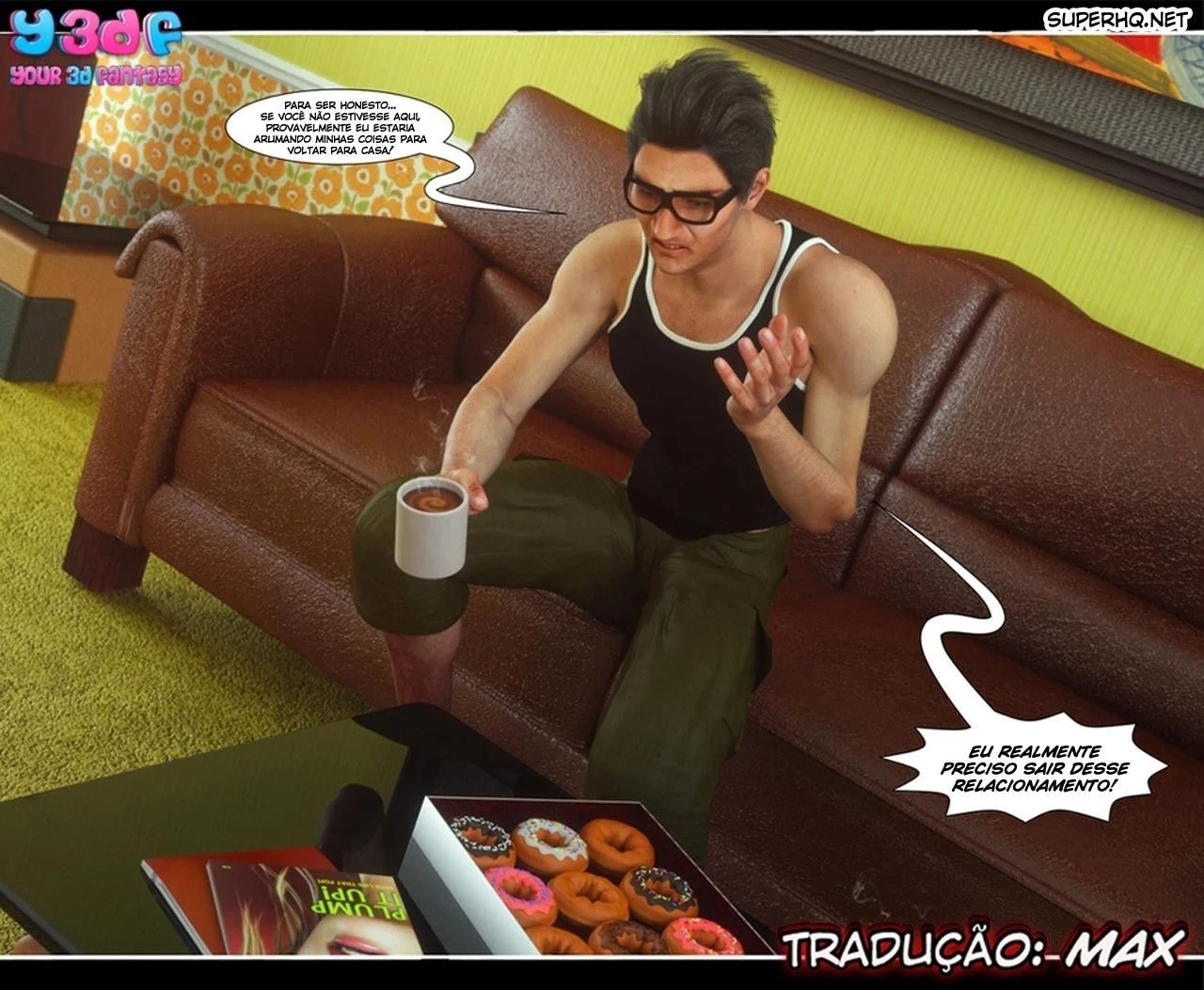 Incrível Foda com a Mãe em 3D: Quadrinhos Pornô de Sexo Explícito e Proibido