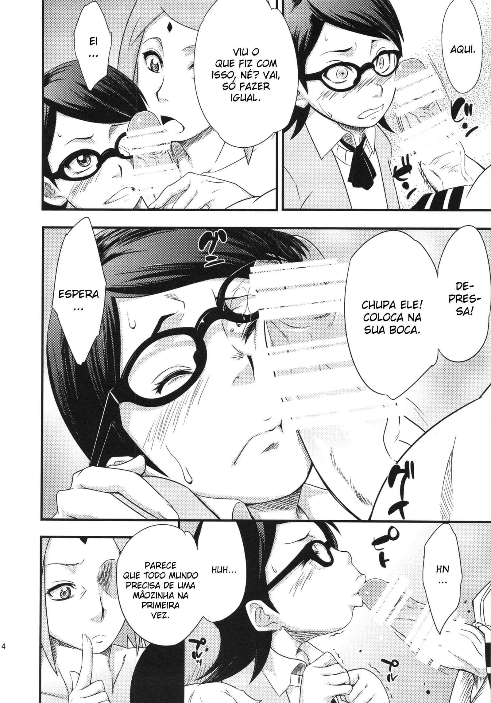Perversão Proibida: Sakura Sendo Arrebentada Pelas Jutsus Picantes do Boruto
