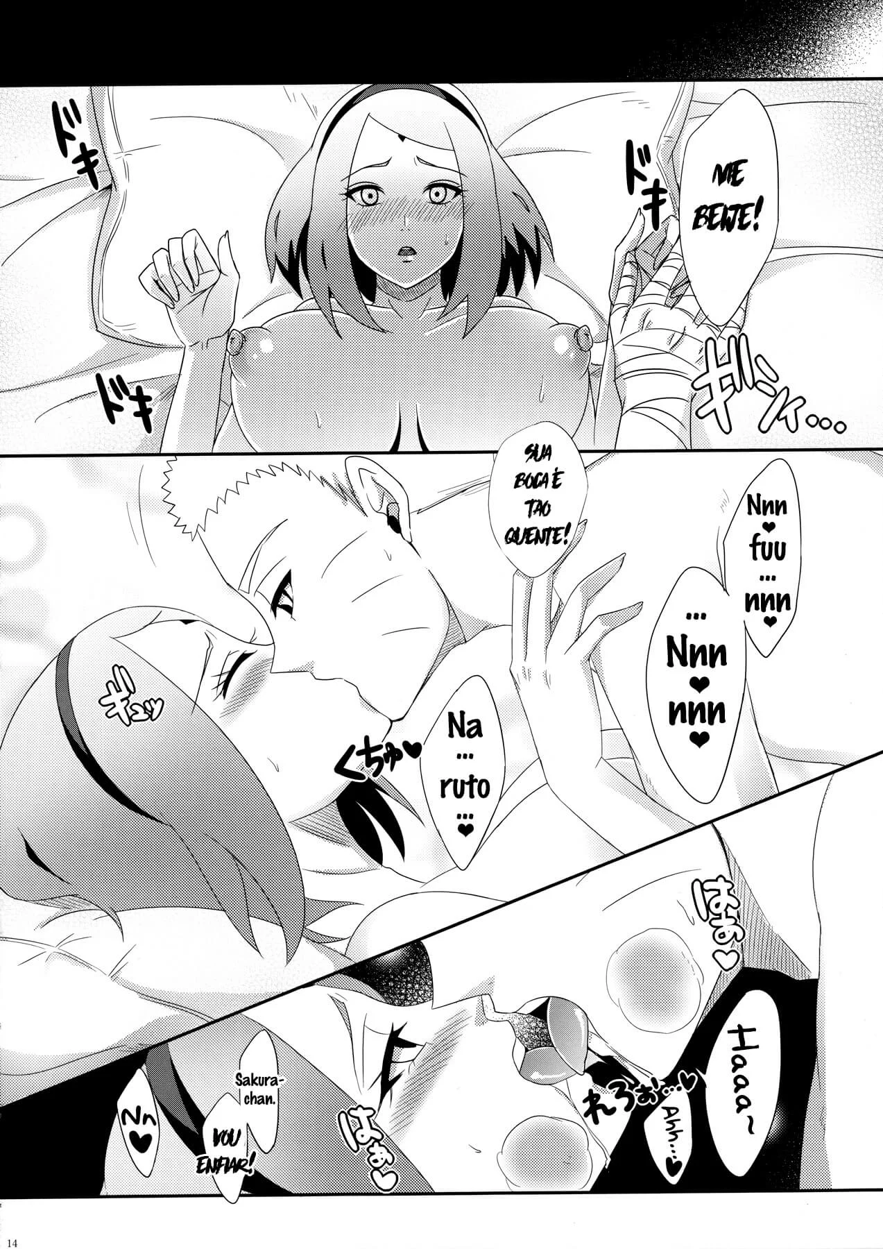 HQ Pornô Explícita: Naruto Dando Duro com a Safada da Sakura