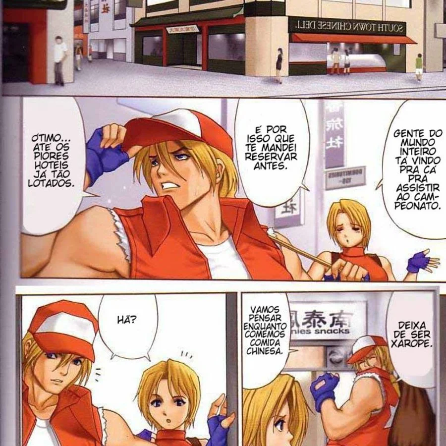 RPG Erótico: Orgia Explícita das Heroínas de The King of Fighters em HQ