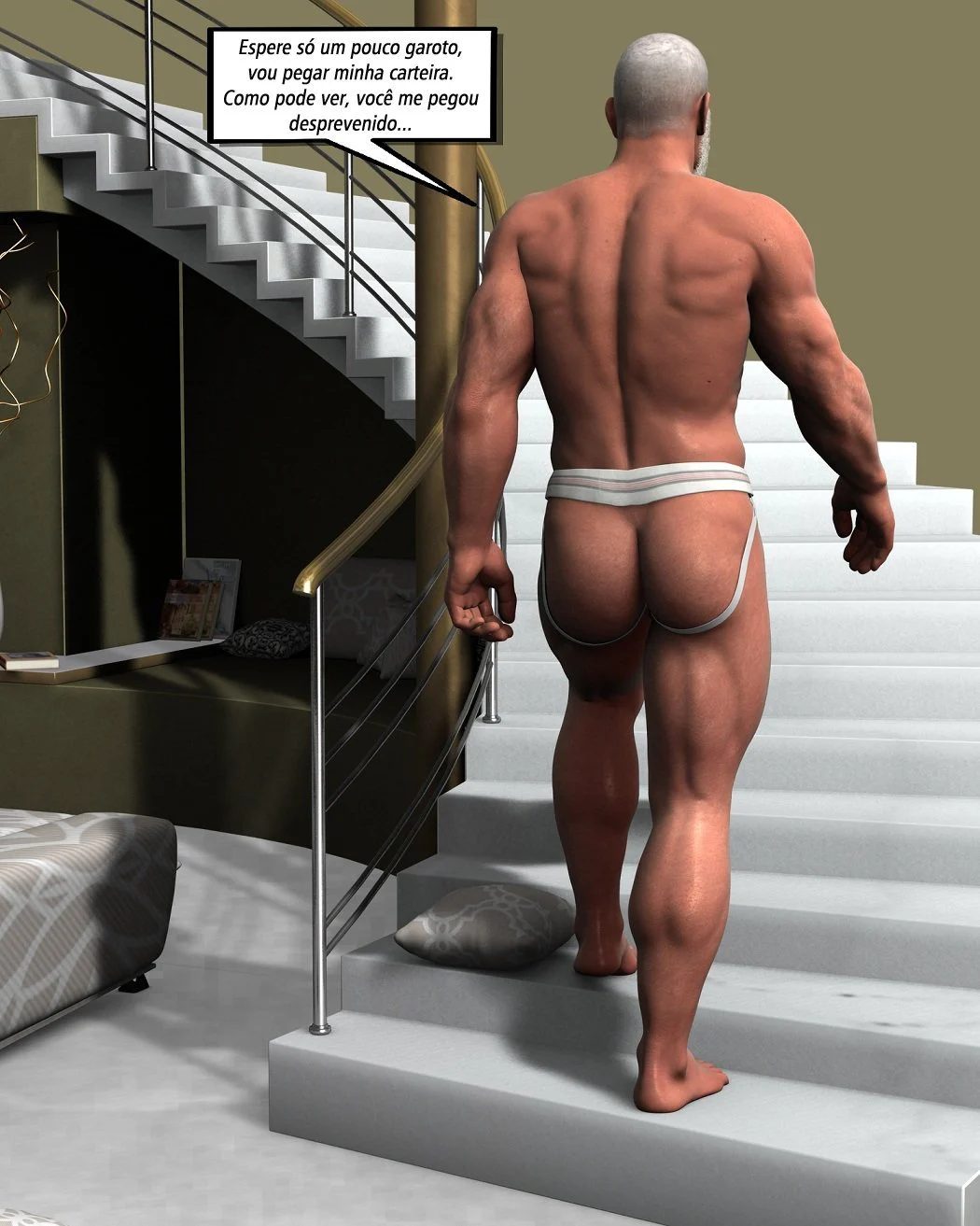 Hentai Gay em 3D: Quadrinhos Eróticos Explícitos com Cenas de Sexo Intenso