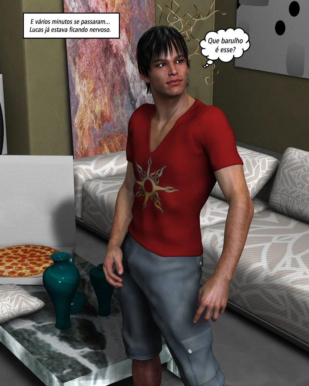Hentai Gay em 3D: Quadrinhos Eróticos Explícitos com Cenas de Sexo Intenso