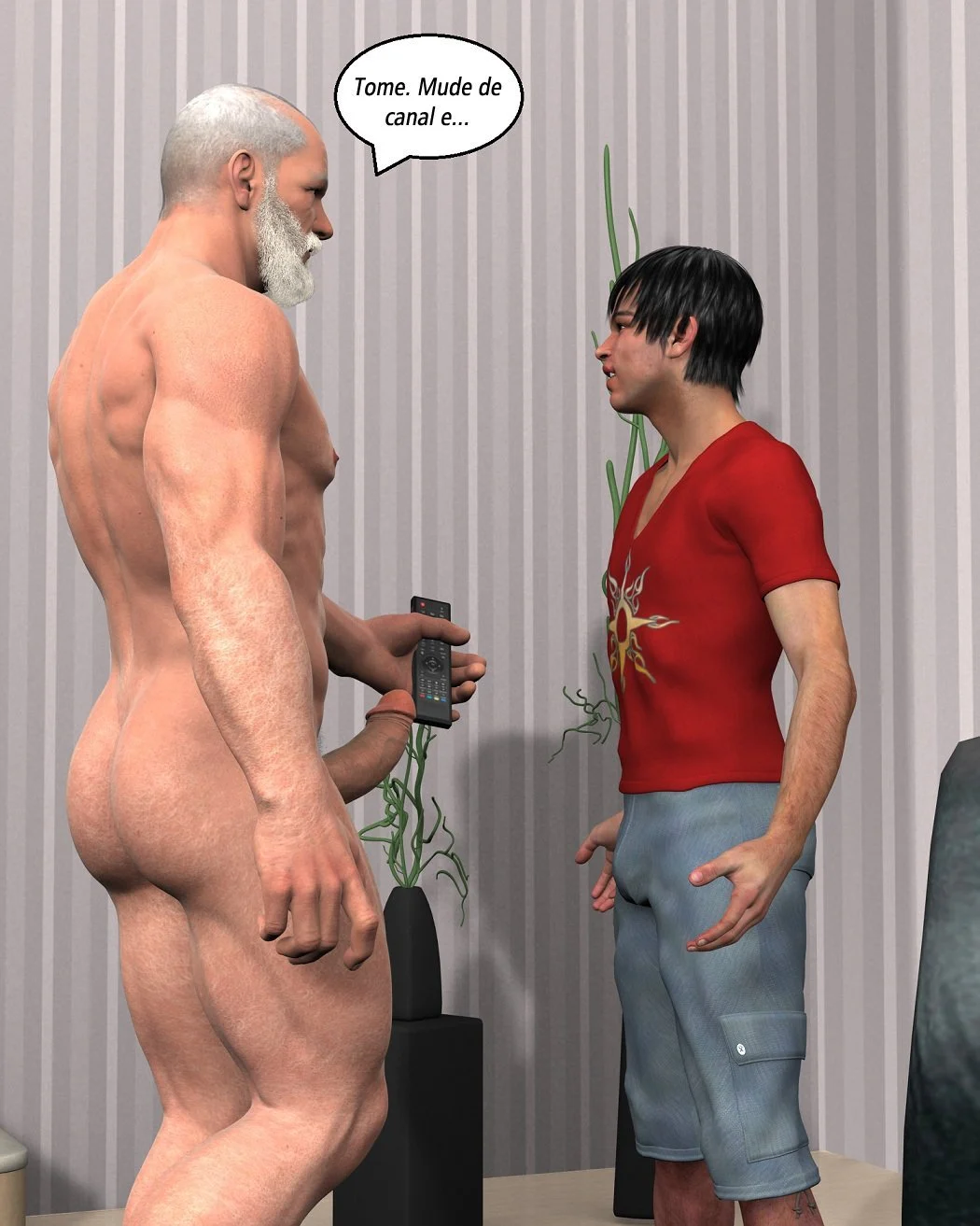Hentai Gay em 3D: Quadrinhos Eróticos Explícitos com Cenas de Sexo Intenso