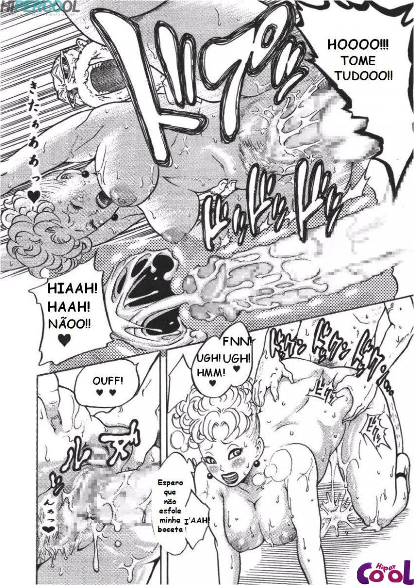 Dragon Ball Proibido: Sexo Explícito com a Mestre Kame em HQ
