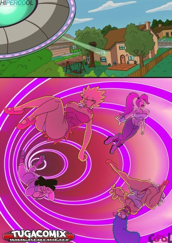 Os Simpsons e Futurama - Quadrinhos Eróticos Explícitos que Vão Te Deixar de Pau Duro
