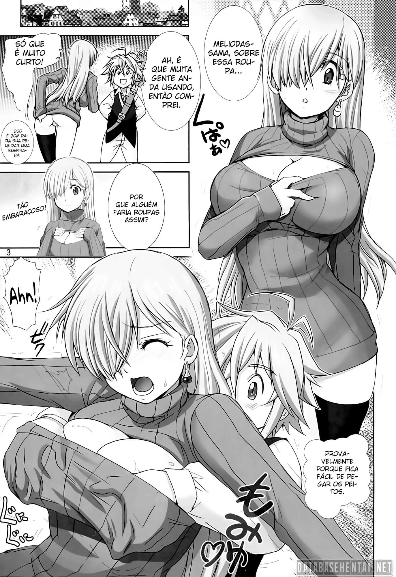 Elizabeth Liones Revela Seus Desejos Proibidos em Nanatsu no Taizai - HQ Erótica Explícita Elizabeth Liones Revela Seus Desejos Proibidos em Nanatsu no Taizai - HQ Erótica Explícita