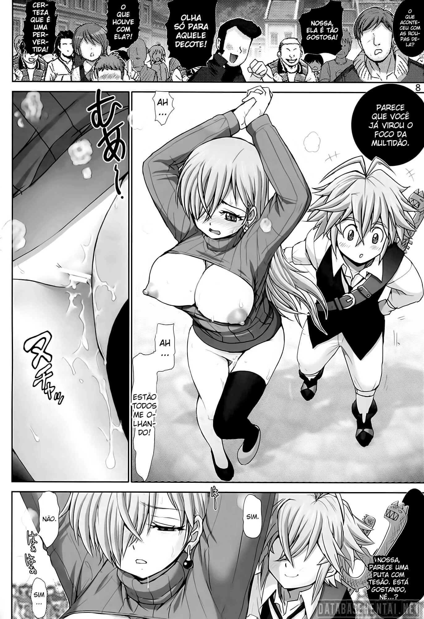 Elizabeth Liones Revela Seus Desejos Proibidos em Nanatsu no Taizai - HQ Erótica Explícita Elizabeth Liones Revela Seus Desejos Proibidos em Nanatsu no Taizai - HQ Erótica Explícita