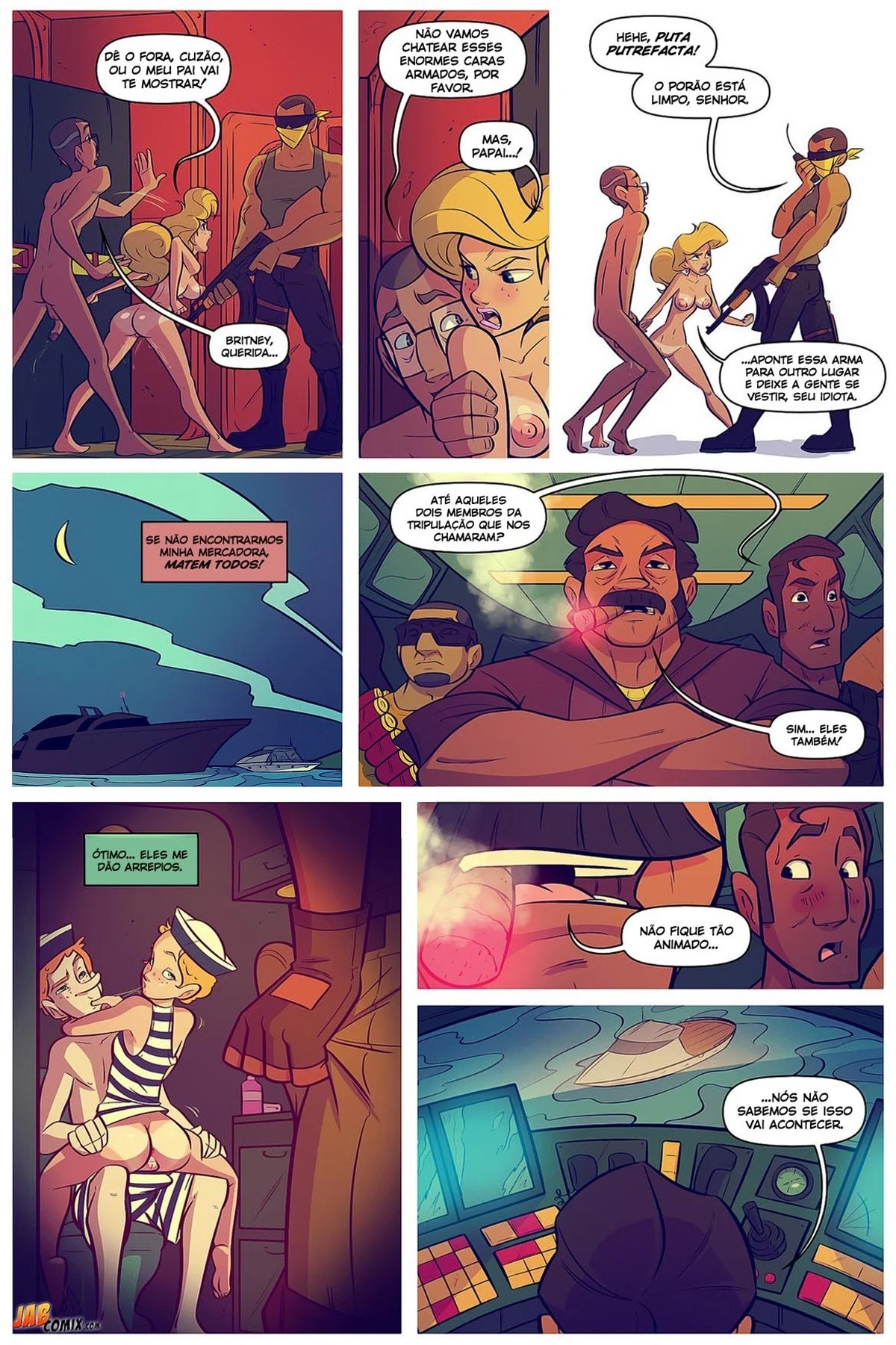 HQ Pornô: Quadrinhos Eróticos Explícitos e Desenhos de Sexo Hardcore