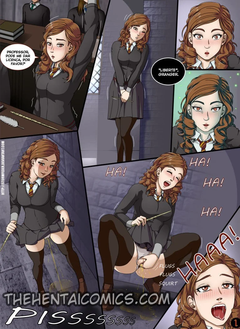 Hermione Apresenta uma Orgia Proibida em Hogwarts - HQ Explícita Hermione Apresenta uma Orgia Proibida em Hogwarts - HQ Explícita