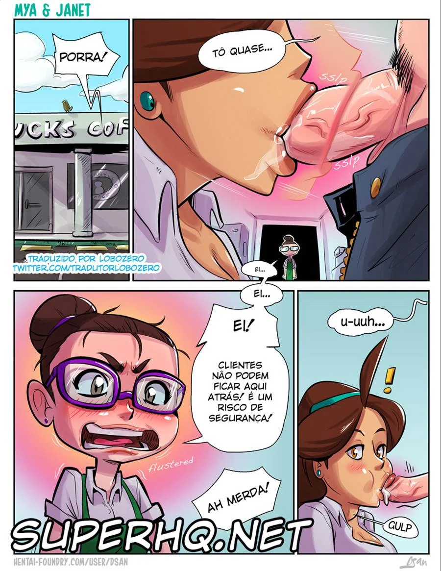 Amantes Futanari: Sucos Ardentes entre Mya e Janet no Mais Picante HQ