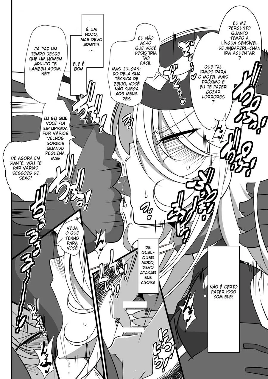 Hentai de Fêmea Dominadora Subjugando a Heroína com Prazer Sádico
