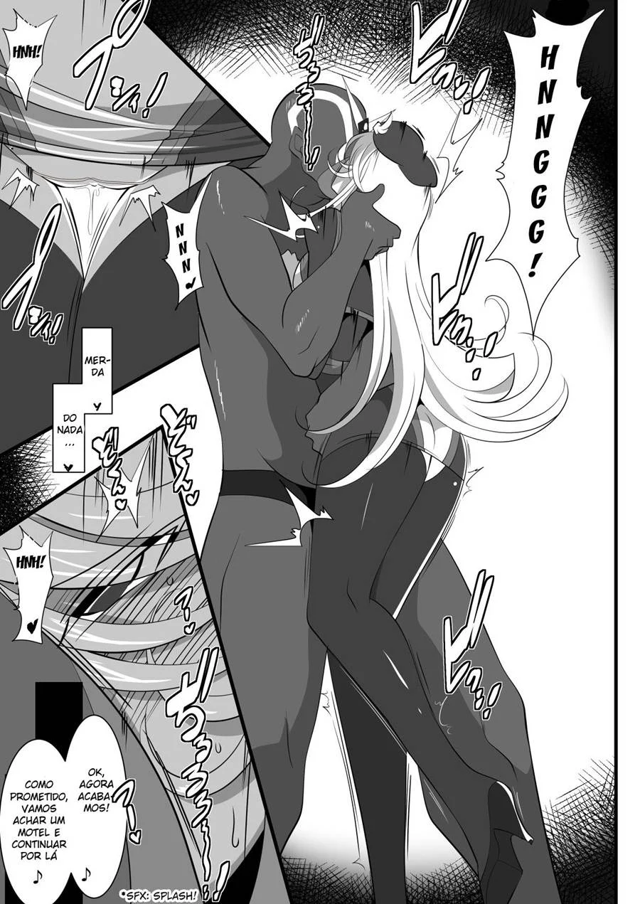 Hentai de Fêmea Dominadora Subjugando a Heroína com Prazer Sádico