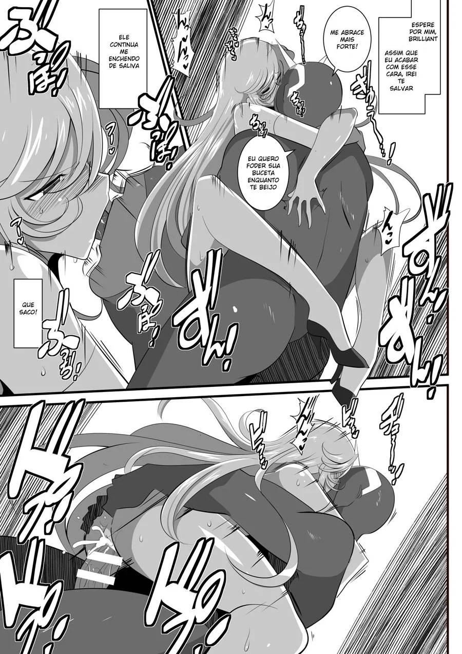 Hentai de Fêmea Dominadora Subjugando a Heroína com Prazer Sádico
