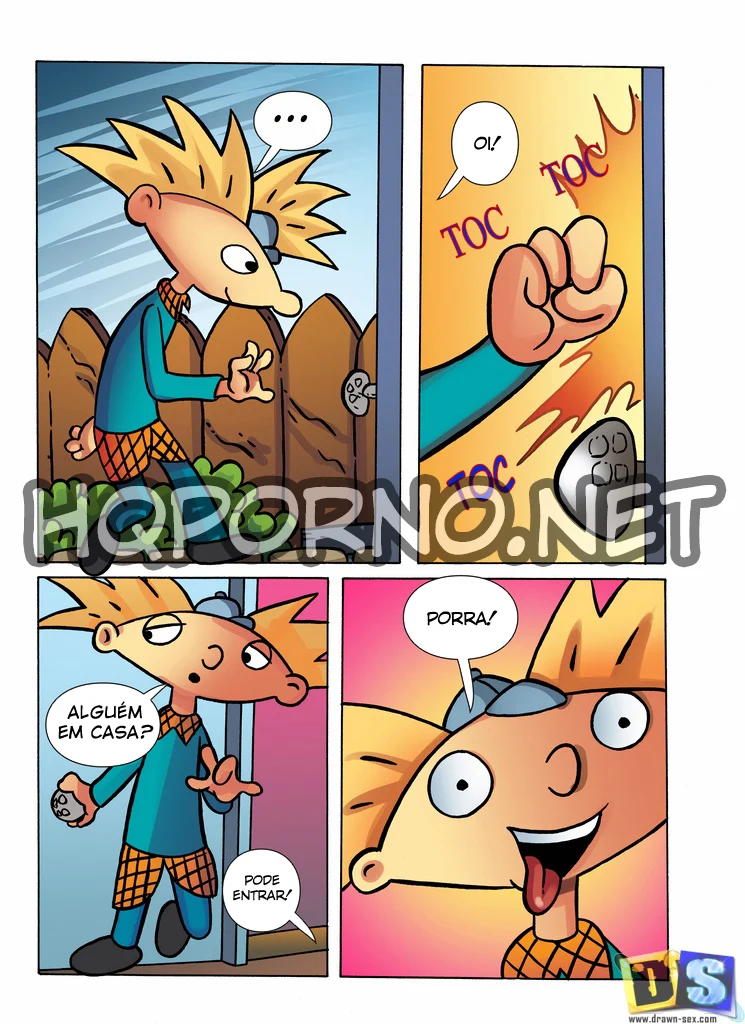 Arvold e Helga em Aventuras Proibidas nos Bastidores do Pátio