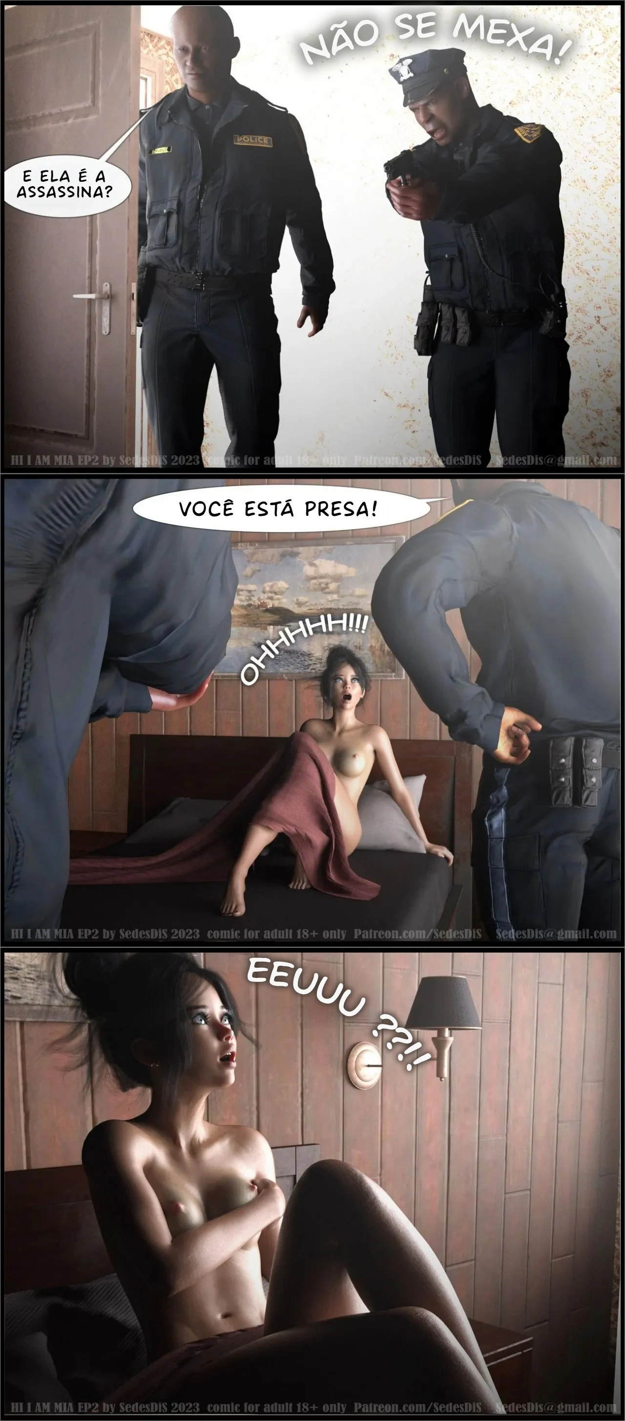 Mia está com Tesão: Revista Erótica com Fodas Explícitas e Sexo Intenso