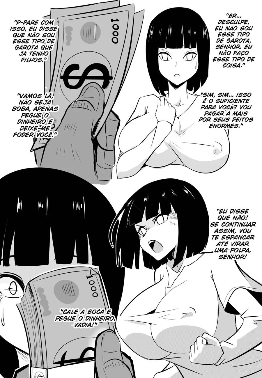 Hinata Submissa da Vila: Fudendo sem Limites nos Quadrinhos Proibidos