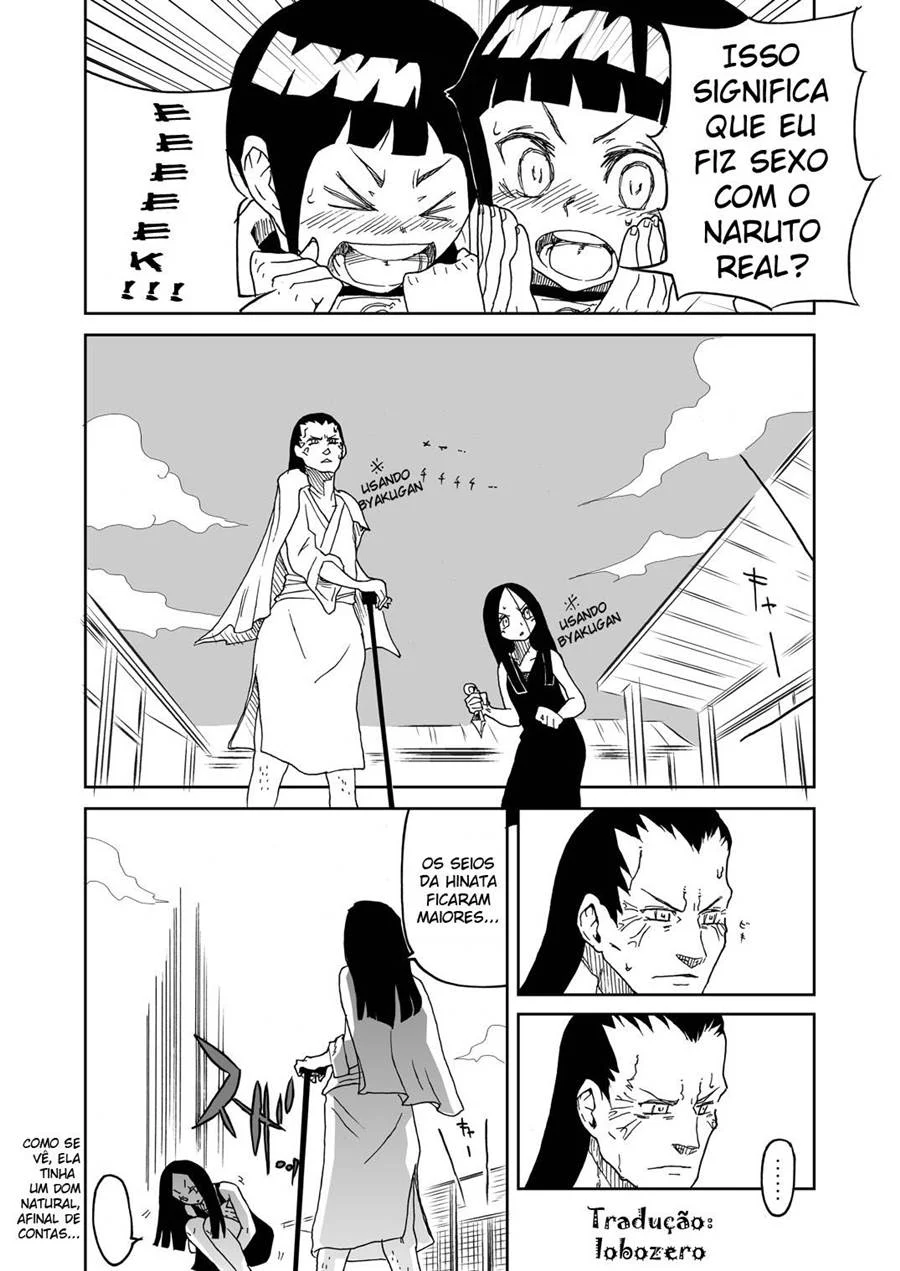 Hinata Melada de Tesão Implorando por Pirocada no Quadrinho Erótico