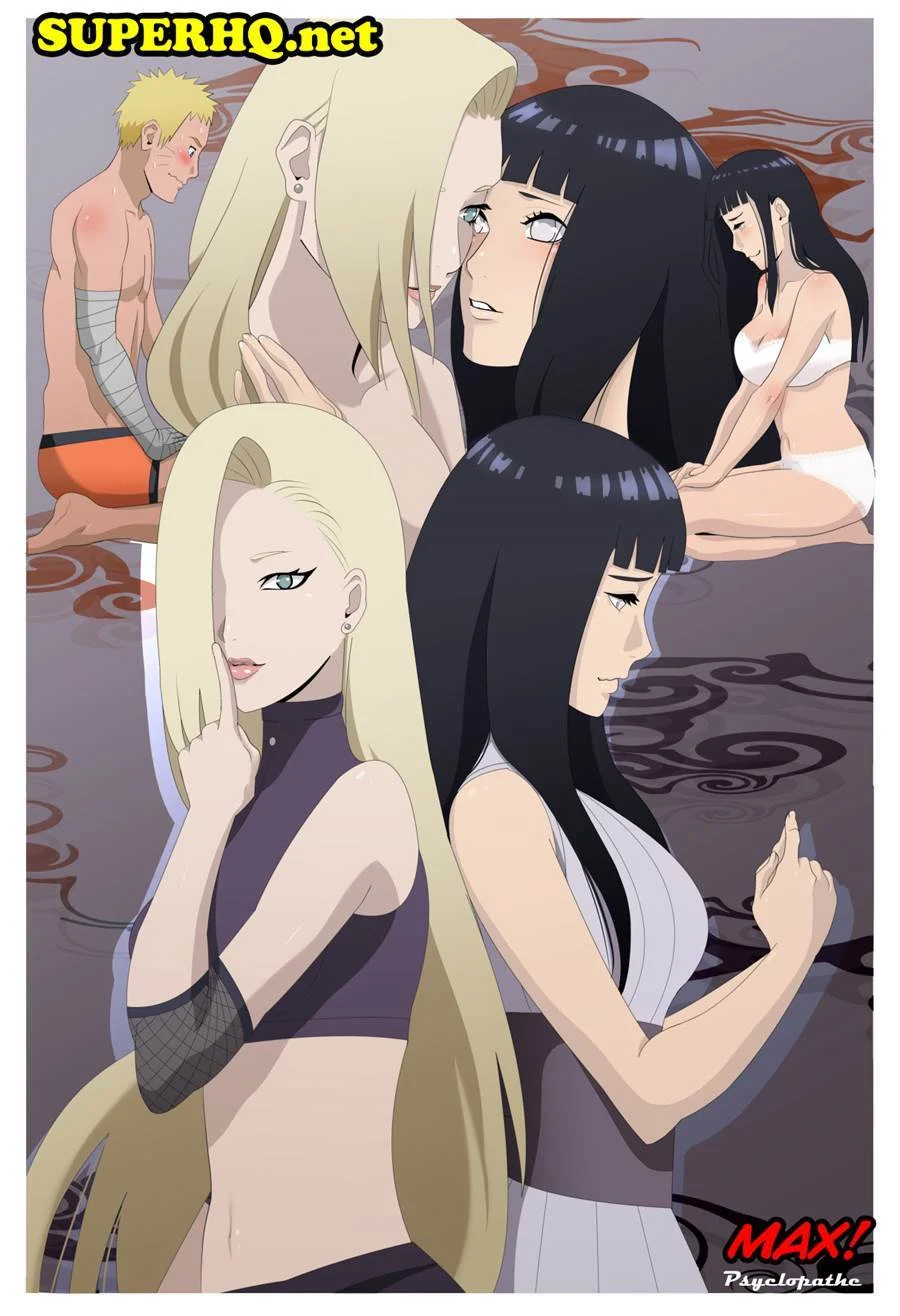 Safadas da Vila da Folha: Hinata e Ino no Sexo Explícito com Naruto!