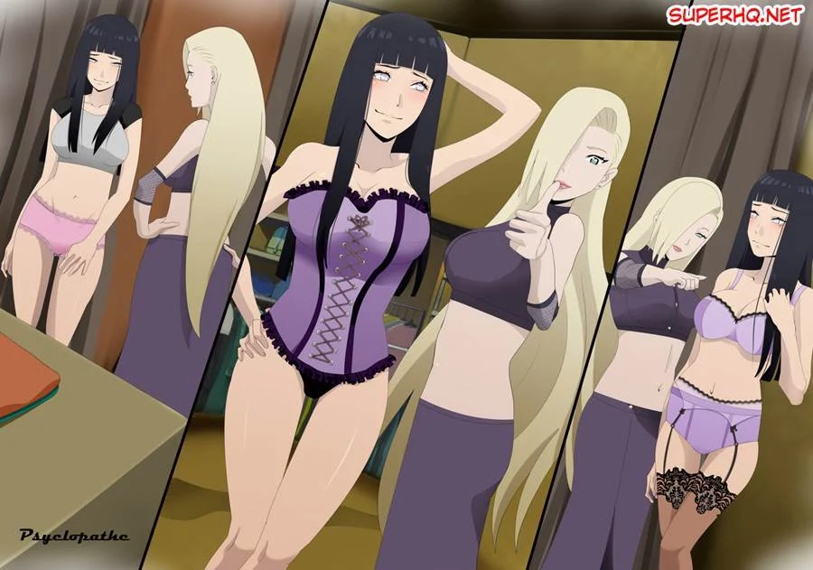Safadas da Vila da Folha: Hinata e Ino no Sexo Explícito com Naruto!