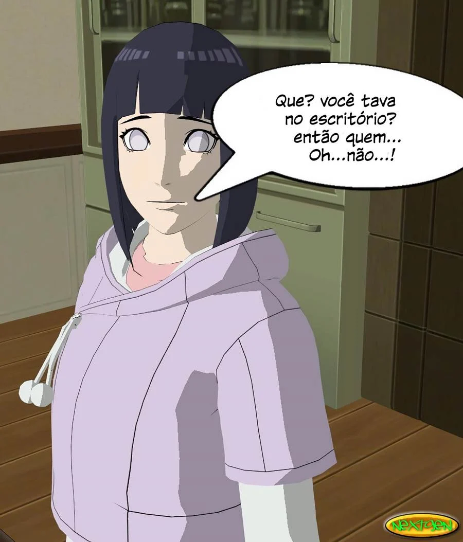 Mamãe Hinata Transando com Amigos do Filho - Hentai Explícito de Naruto