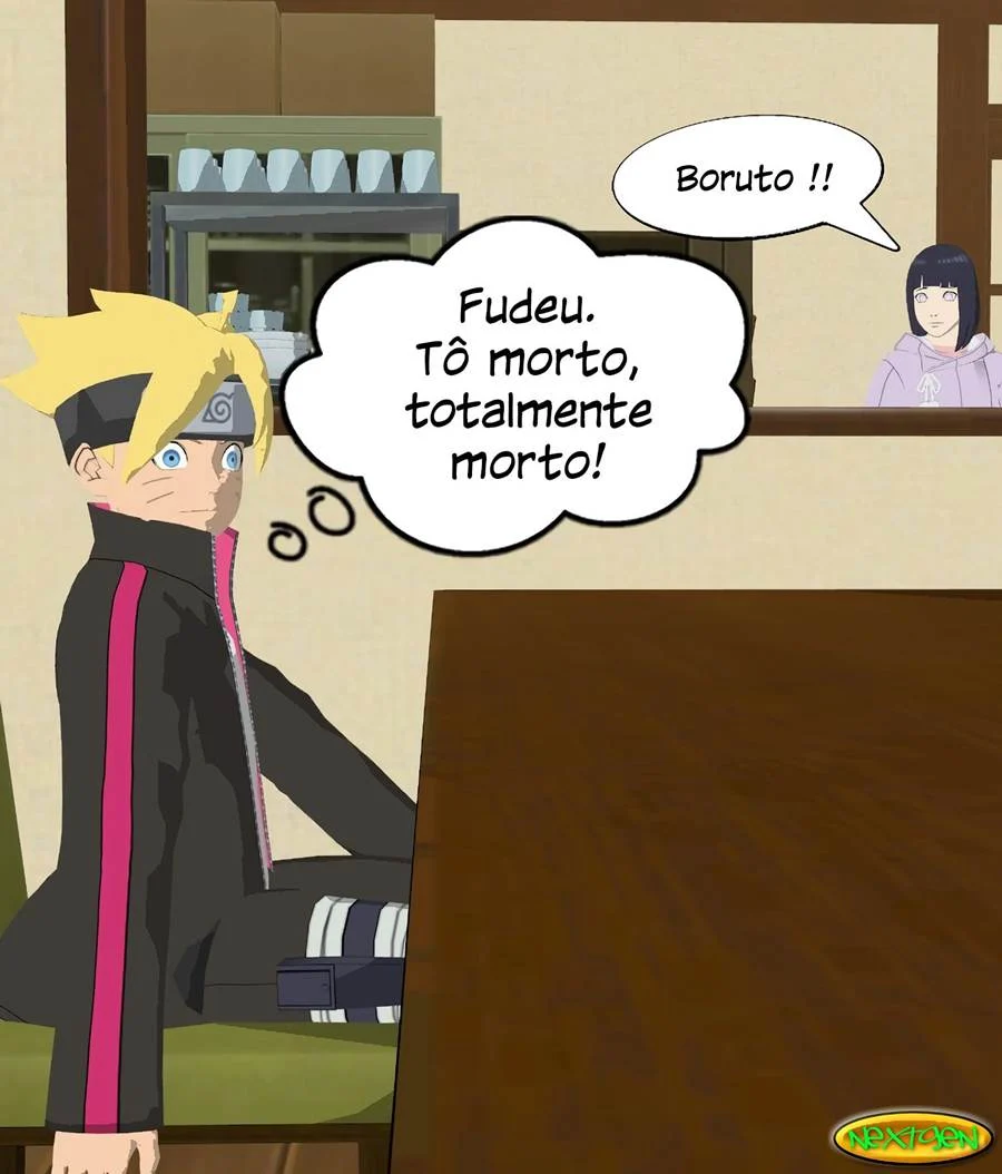 Mamãe Hinata Transando com Amigos do Filho - Hentai Explícito de Naruto
